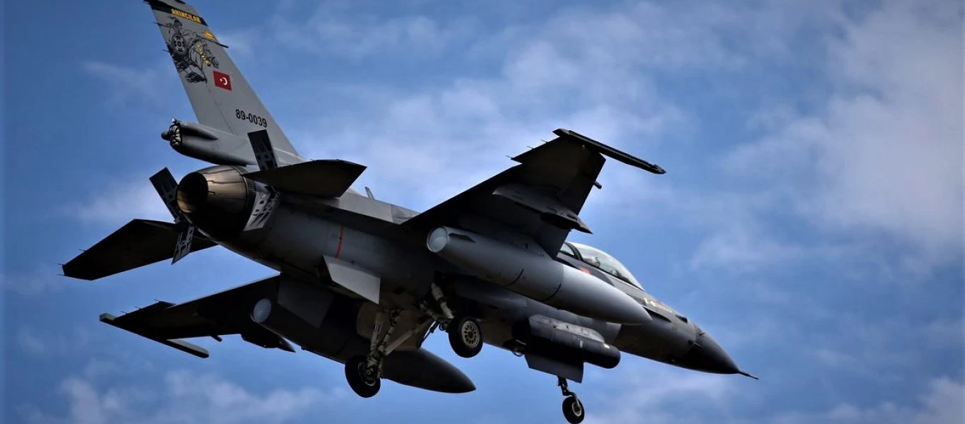 Για πρώτη φορά τουρκικά μαχητικά πέταξαν επάνω από το έδαφος της Ρόδου - Θα τους σταματήσει κάποιος;